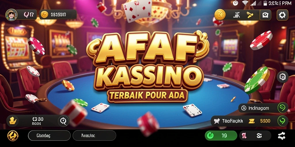 Tampilan gameplay AFAF yang memukau di dunia Kasino.