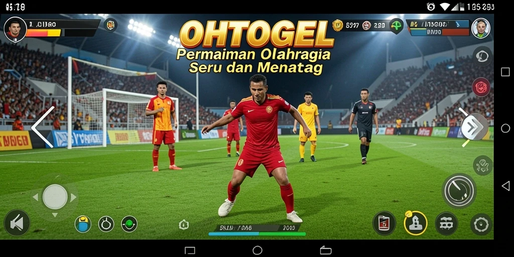 Tampilan menarik dalam gameplay olahraga OHTOGEL.
