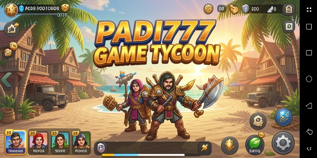 Tampilan gameplay PADI777 dengan grafis yang menawan dan interaktif.