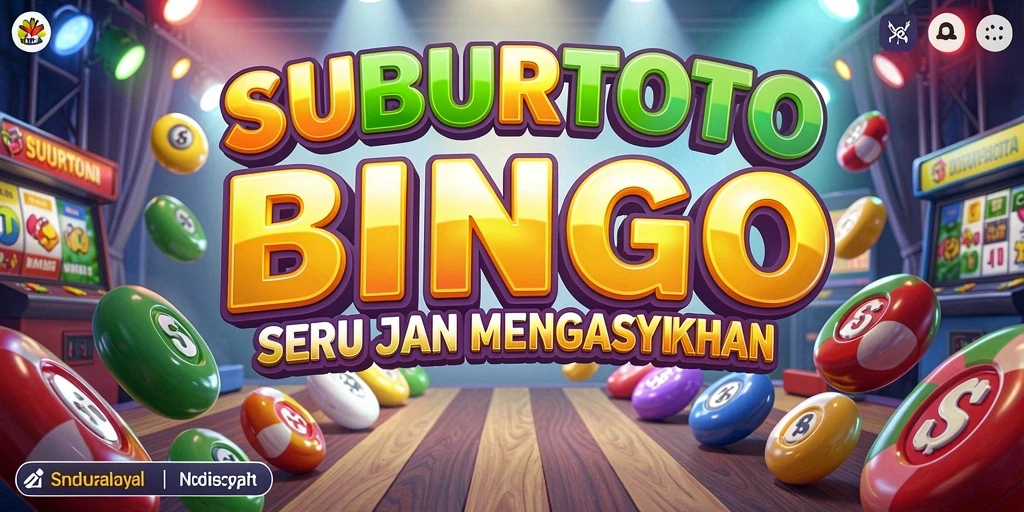 Tampilan permainan Bingo yang mengasyikkan di SUBURTOTO.